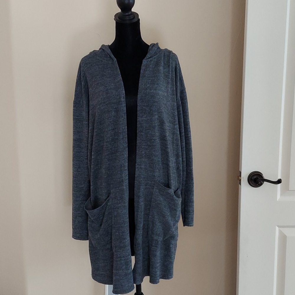 Grey H&M soft Duster/cardigan